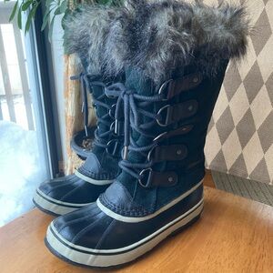 Sorel “Joan Of Arctic”Black Waterproof Winter Boots NL 3481-010